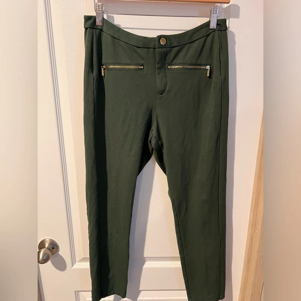 Iman olive green size 12 average pants